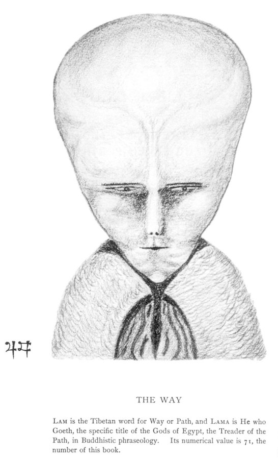 LAM by Aleister Crowley, circa 1918