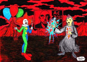 Mr. Clown vs. Aleister Crowley 2012